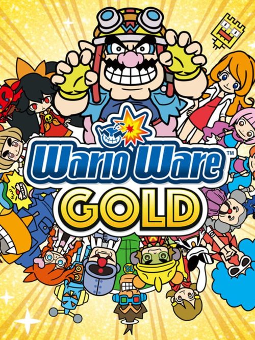 Cover for WarioWare Gold.