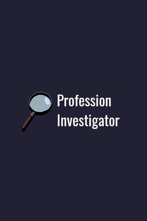 Cover for Profession investigator.
