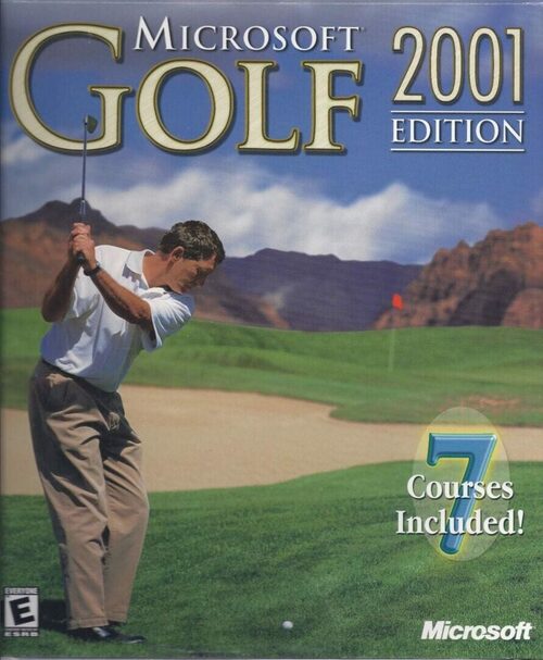 Cover for Microsoft Golf 2001 Edition.