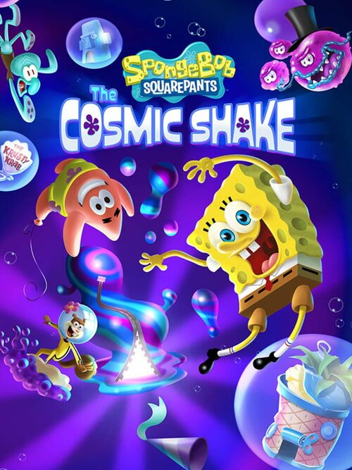 Cover for SpongeBob SquarePants: The Cosmic Shake.