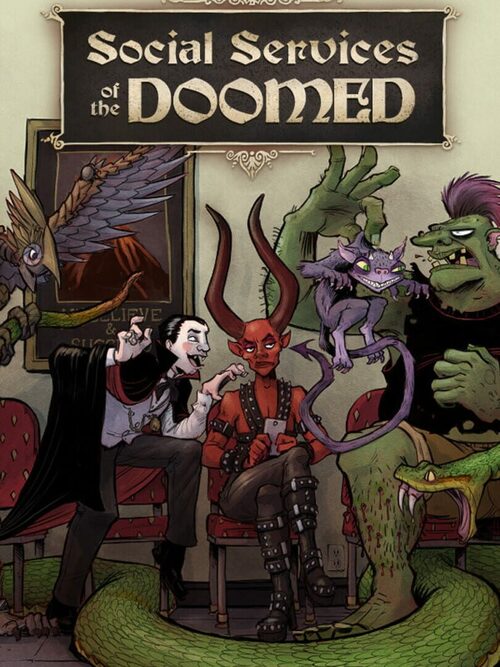 Cover for Social Services of the Doomed.
