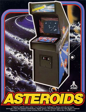 Cover for Asteroids.
