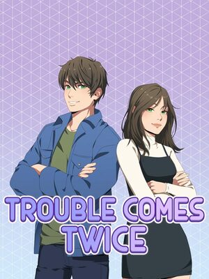 Cover for Trouble Comes Twice.