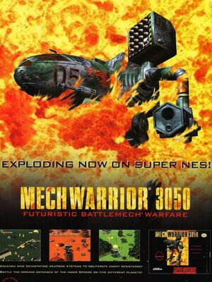 Cover for MechWarrior 3050.