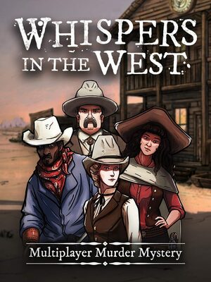 Cover for Whispers in the West - Co-op Murder Mystery.