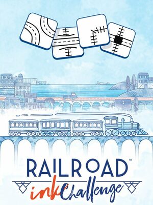 Cover for Railroad Ink Challenge.