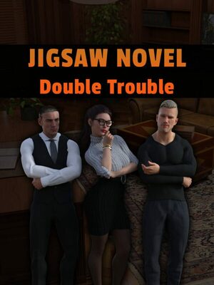Cover for Jigsaw Novel - Double Trouble.