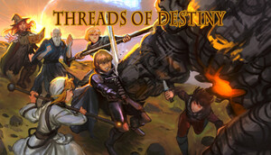 Cover for Threads of Destiny.