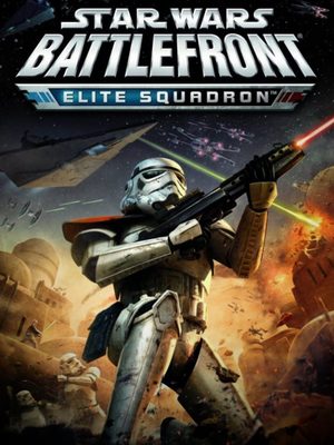Cover for Star Wars Battlefront: Elite Squadron.