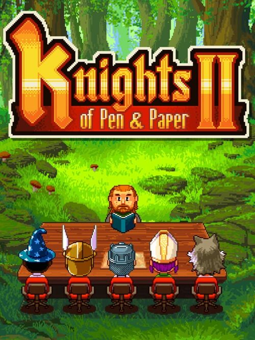 Cover for Knights of Pen and Paper 2: Free Edition.