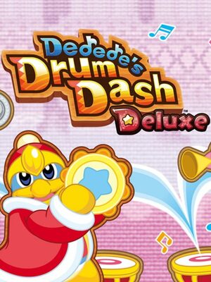 Cover for Dedede's Drum Dash Deluxe.