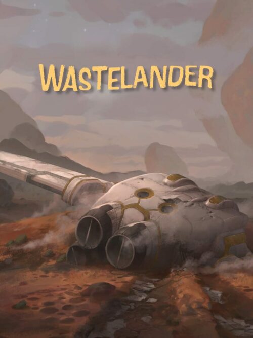 Cover for Wastelander.