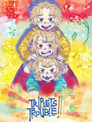 Cover for Triplets Trouble!!!.
