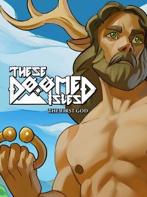 Cover for These Doomed Isles: The First God.