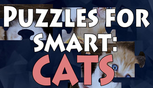 Cover for Puzzles for smart: Cats.