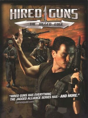 Cover for Hired Guns: The Jagged Edge.