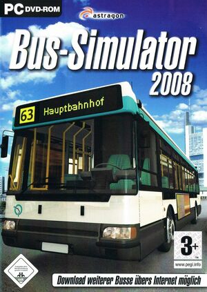 Cover for Bus Simulator 2008.