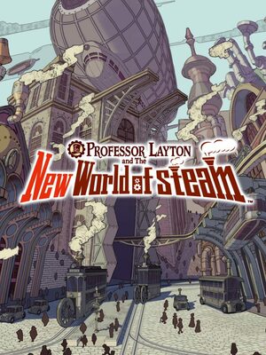 Cover for Professor Layton and the New World of Steam.