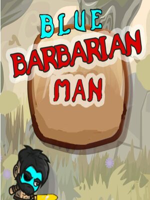 Cover for Blue Barbarian Man.
