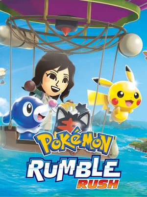 Cover for Pokémon Rumble Rush.