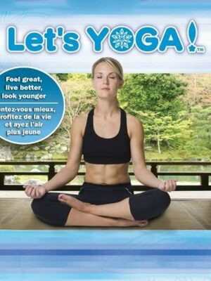 Cover for Let's Yoga.