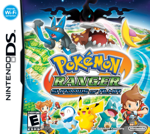 Cover for Pokémon Ranger: Shadows of Almia.