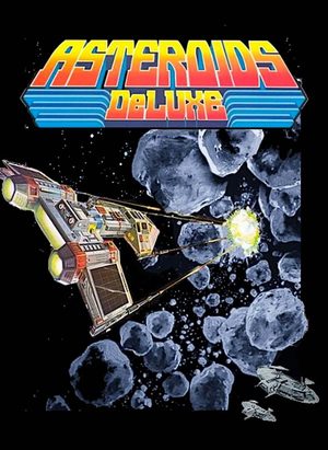 Cover for Asteroids Deluxe.