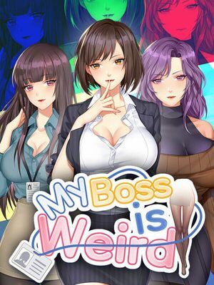 Cover for My boss is weird.