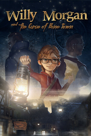 Cover for Willy Morgan and the Curse of Bone Town.