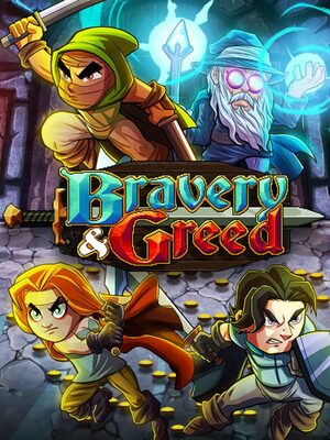 Cover for Bravery and Greed.