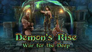 Cover for Demon's Rise - War for the Deep.