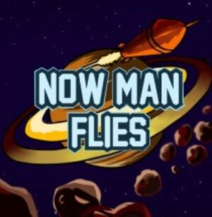 Cover for Now Man Flies.