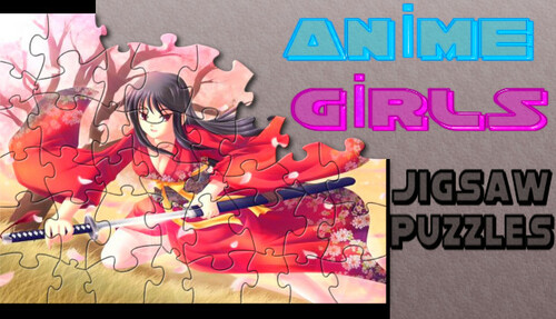 Cover for Anime Girls Jigsaw Puzzles.