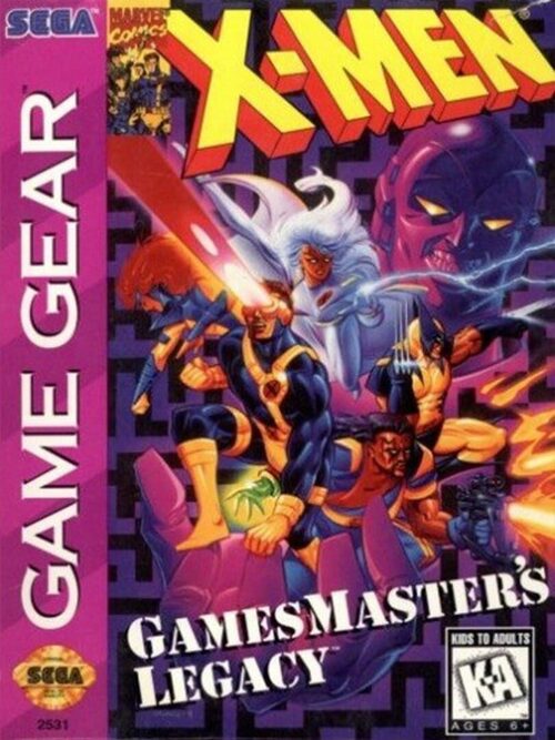 Cover for X-Men: Gamesmaster's Legacy.