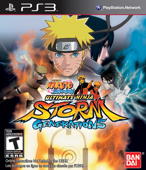 Cover for Naruto Shippuden: Ultimate Ninja Storm Generations.