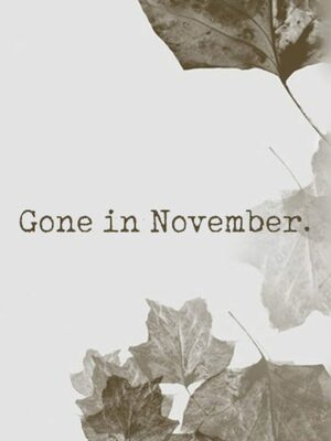 Cover for Gone in November.
