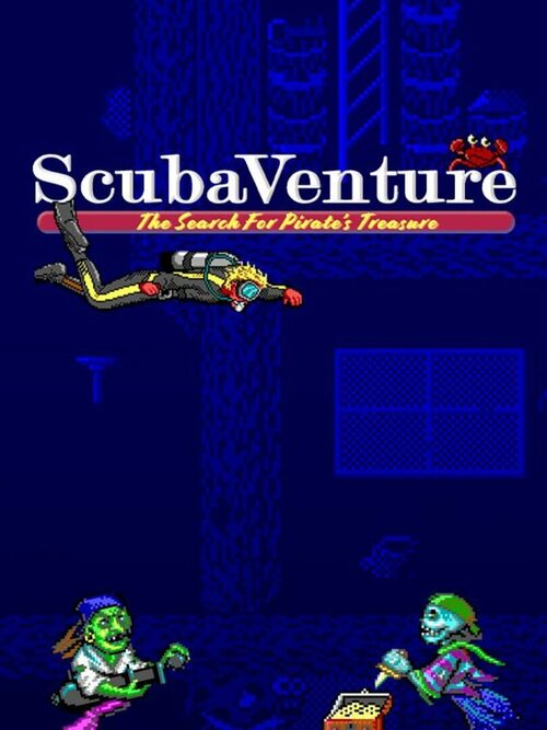 Cover for ScubaVenture: The Search for Pirate's Treasure.
