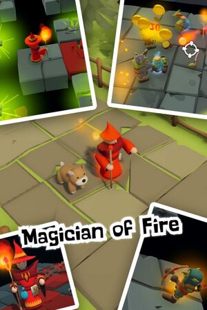 Cover for Magician of Fire.