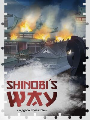 Cover for Shinobi's Way - a jigsaw chess tale.