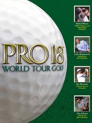 Cover for Pro 18: World Tour Golf.