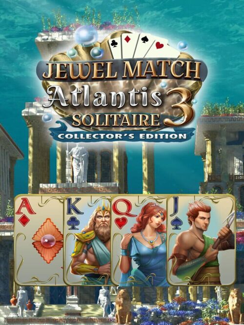 Cover for Jewel Match Atlantis Solitaire 3 - Collector's Edition.