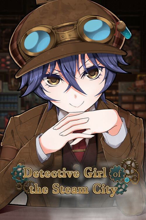 Cover for Detective Girl of the Steam City.