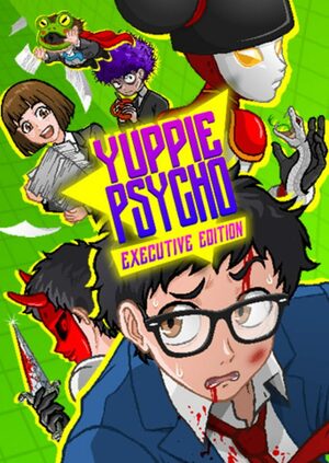 Cover for Yuppie Psycho.