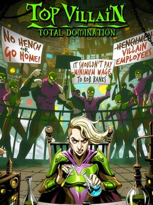 Cover for Top Villain: Total Domination.