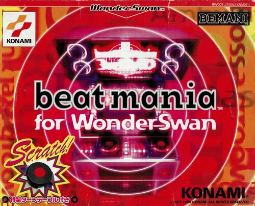 Cover for Beatmania for WonderSwan.
