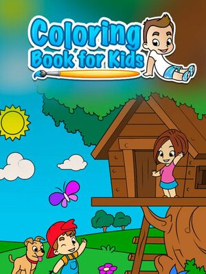 Cover for Coloring Book for Kids.