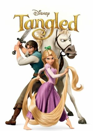 Cover for Disney Tangled: The Video Game.