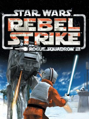 Cover for Star Wars Rogue Squadron III: Rebel Strike.