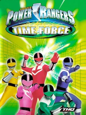Cover for Power Rangers Time Force.