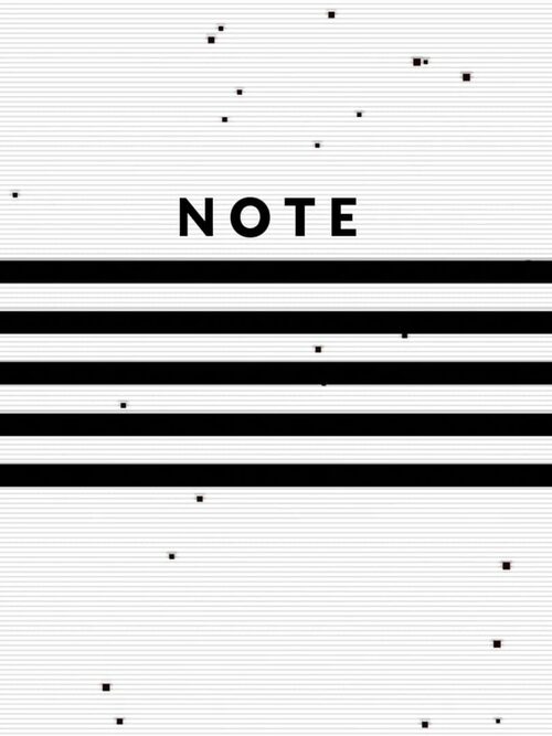 Cover for NOTE.